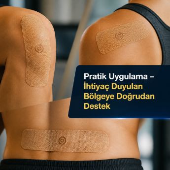 Kore Kırmızı Ginseng Rahatlatıcı Bitkisel Destek Bandı (25'li Paket)