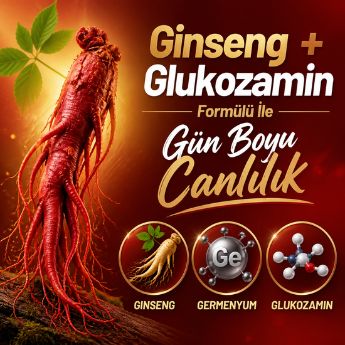 Kore Kırmızı Ginseng Rahatlatıcı Bitkisel Destek Bandı (25'li Paket)