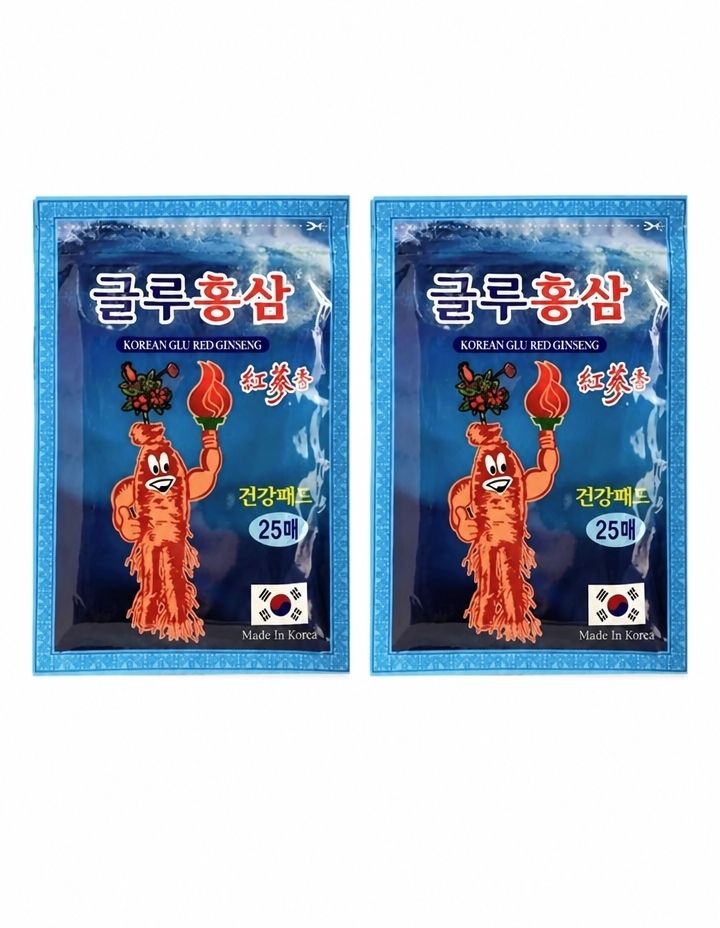 Kore Kırmızı Ginseng Rahatlatıcı Bitkisel Destek Bandı (25'li Paket)